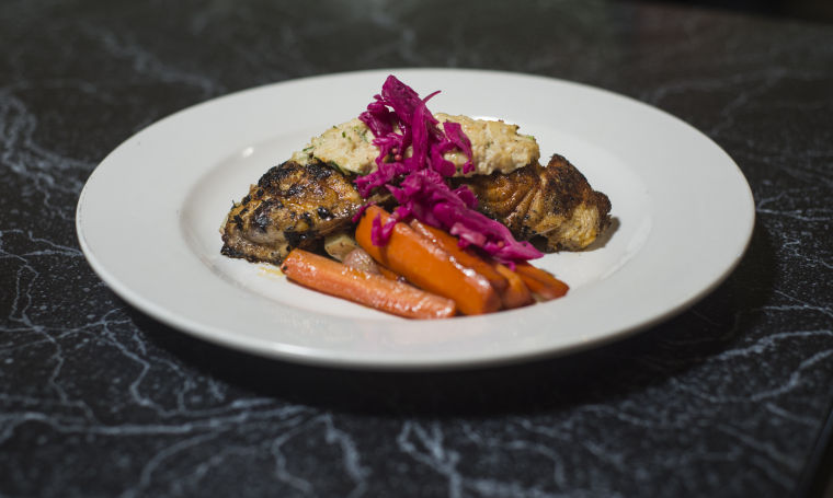 Blackened gulf finfish